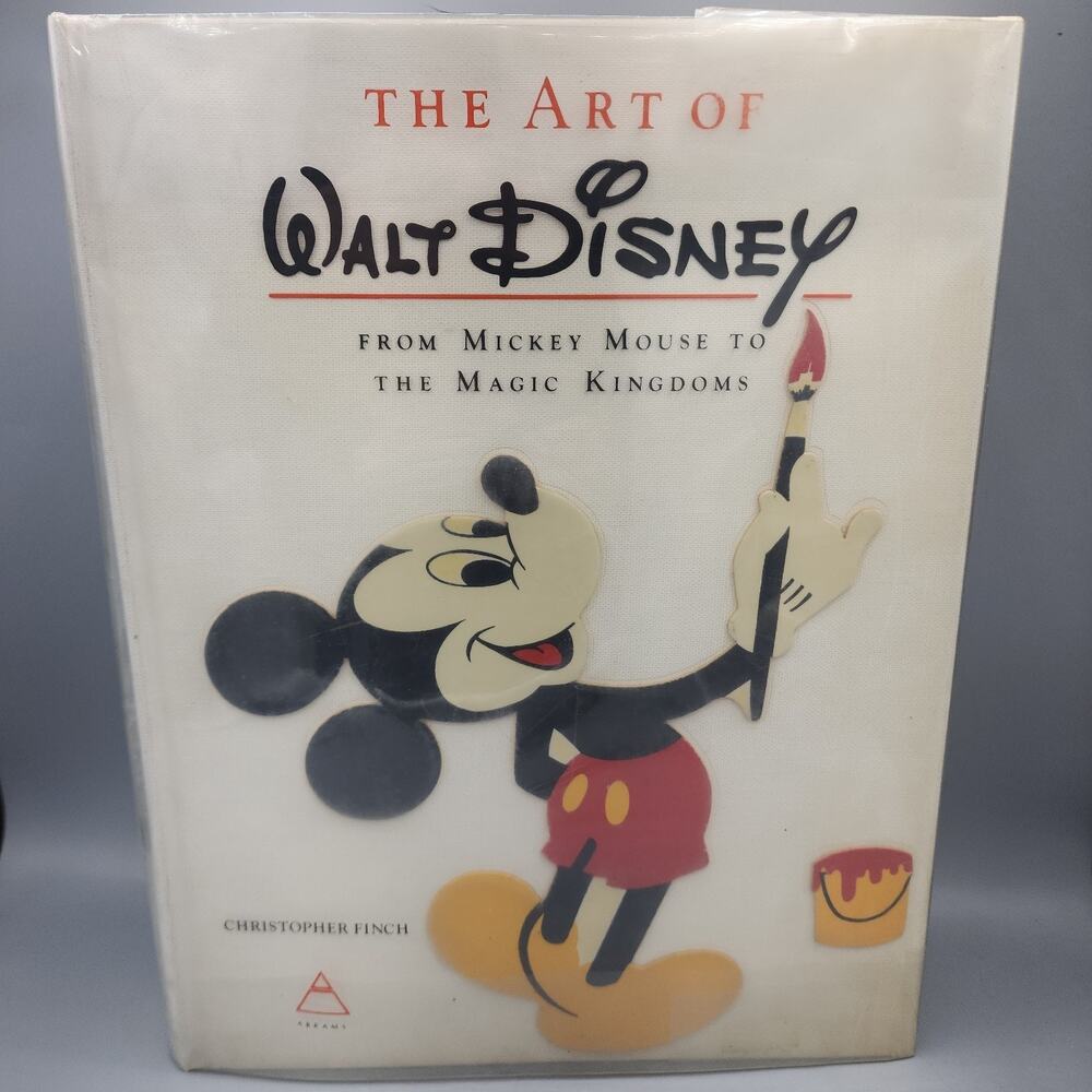 The Art of Walt Disney 1973 Hardcover 1st Edition Book by Christopher Finch